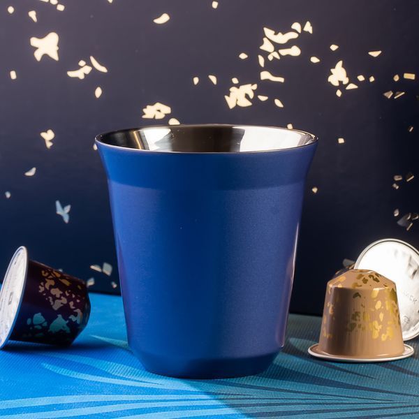 Сталева склянка Nespresso PIXIE Lungo Tokyo, 160 мл 2836480850 фото Сталева склянка Nespresso PIXIE Lungo Tokyo, 160 мл 2836480850 фото
