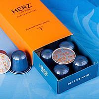 Кофе в капсулах HERZ New York Decaffeinato &mdash; 10 капсул, совместимые с кофемашинами Nespresso Original 2906382667 фото