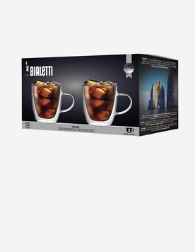 Набір чашок із подвійними стінками Bialetti (Біалетті) Capri, 350 мл, 2 шт. 15BAR-11955 фото