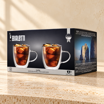 Набор чашек с двойными стенками Bialetti Capri, 350 мл, 2 шт. DBW008 фото
