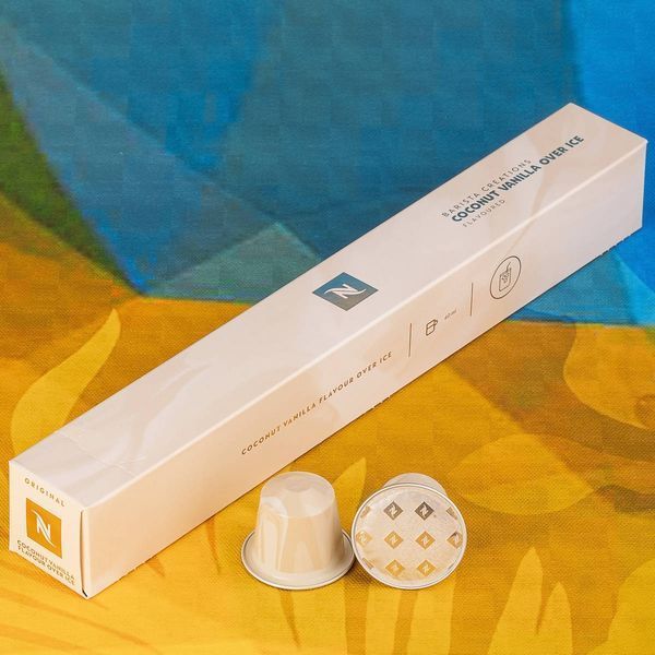 Кава в капсулах Nespresso Coconut Vanilla Over Ice Original &mdash; 10 капсул, Nespresso Original 1284531087 фото