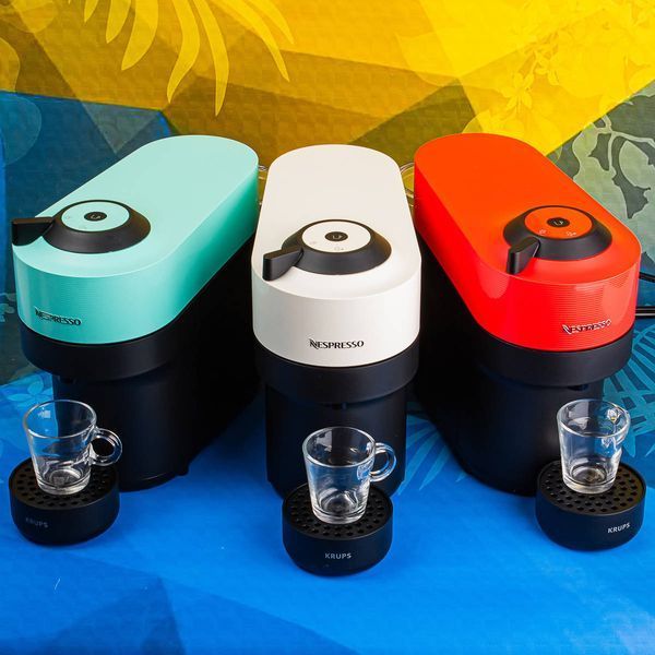 Кавомашина Nespresso Vertuo Pop Coconut White + 12 капсул Vertuo 1700232195 фото