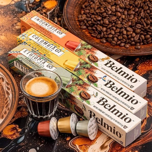 Набор кофе в капсулах Belmio Master Origins (30 шт.), совместимые с кофемашинами Nespresso Original 2127527637 фото