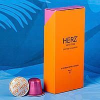 Кофе в капсулах HERZ New York Ethiopia Single Origin &mdash; 10 капсул, совместимые с кофемашинами Nespresso Original 2906381330 фото