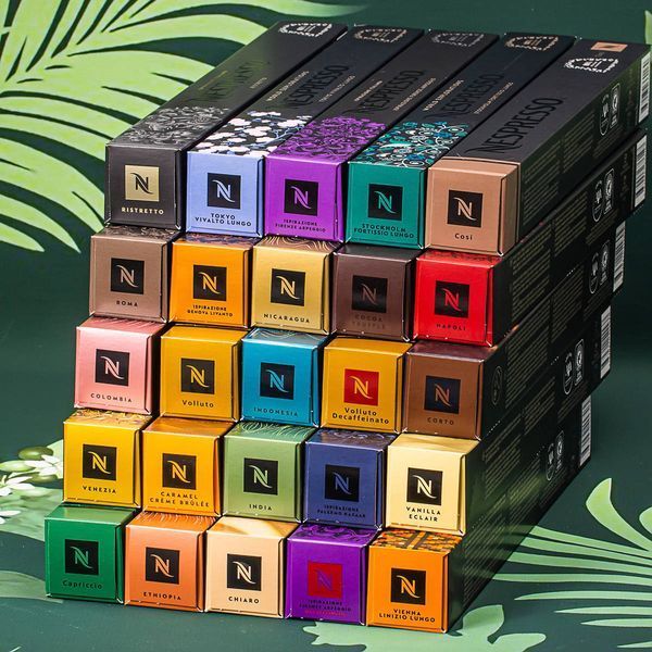 Подарочный набор кофе Nespresso Original Selection Discovery &mdash; 25 тубов, 250 капсул 2945112835 фото