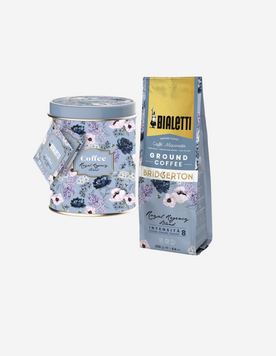 Банка + кава мелена Bialetti x Bridgerton 096080458 фото