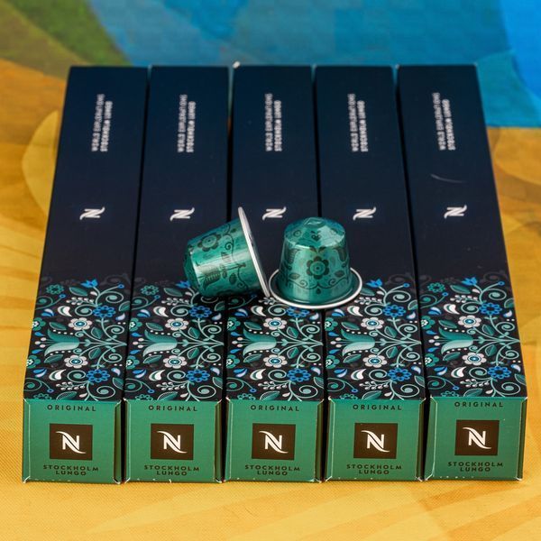 Набір кави в капсулах Nespresso Stockholm Fortissio Lungo &mdash; 50 капсул, Nespresso Original 2614207000 фото