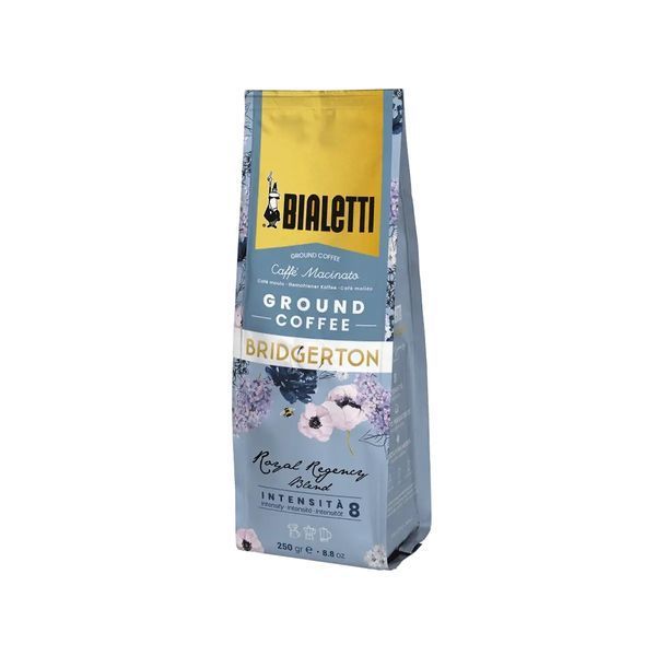 Банка та мелена кава Bialetti x Bridgerton Royal Regency Blend, 250 г 096080458 фото