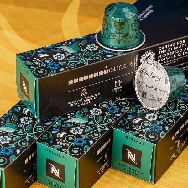 Набір кави в капсулах Nespresso Stockholm Fortissio Lungo &mdash; 50 капсул, Nespresso Original 2614207000 фото