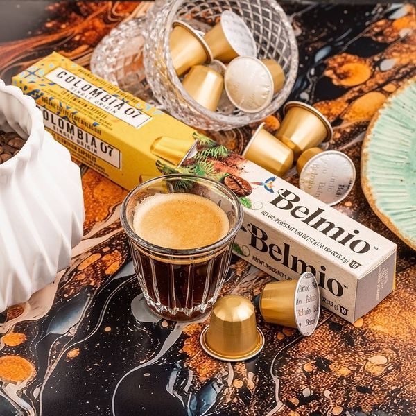 Кофе в капсулах Belmio Colombia &mdash; 10 капсул, совместимые с кофемашинами Nespresso Original 2125972617 фото
