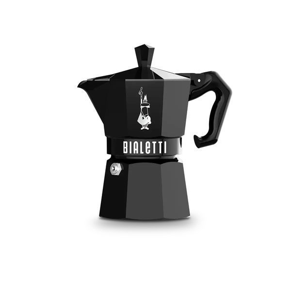 Гейзерна кавоварка Bialetti Moka Exclusive чорна, 3 чашки 15BAR-12109 фото
