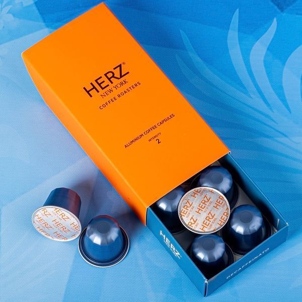 Кофе в капсулах HERZ New York Decaffeinato &mdash; 10 капсул, Nespresso Original 2905857470 фото