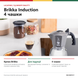 Гейзерная кофеварка Bialetti Brikka Induction, 4 чашки 0007317 фото 3