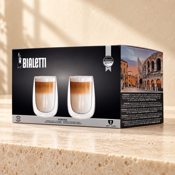 Набір склянок із подвійними стінками Bialetti (Біалетті) Verona, 450 мл, 2 шт. DBW016 фото