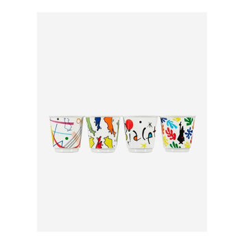 Набор 4 чашек Bialetti Bicchierini Arte, 60 мл (Y0TZ109) Y0TZ109 фото