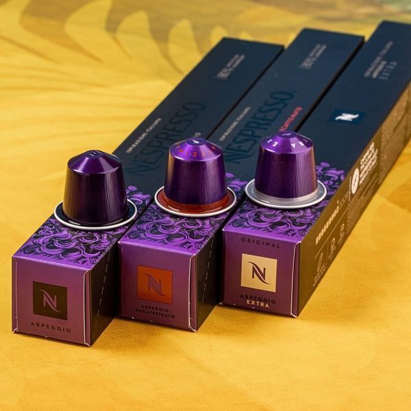 Набор кофе Nespresso Original Arpeggio Trio &mdash; 3 тубы, 30 капсул 2338289828 фото