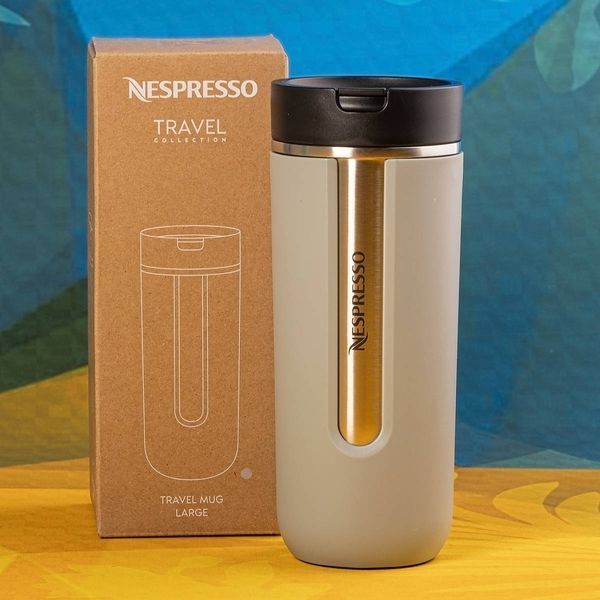 Термокружка Nespresso NOMAD Travel Mug large, smokey blue (димчасто-блакитна) 540 мл 2765164545 фото