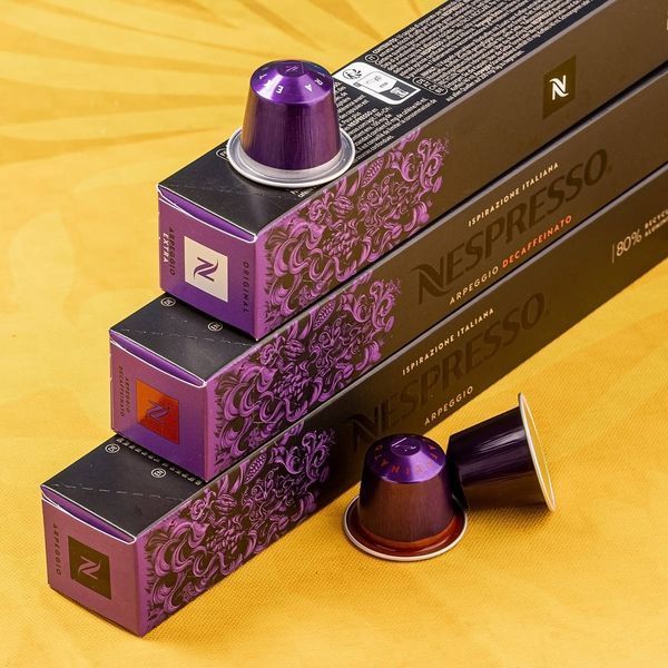 Набор кофе Nespresso Original Arpeggio Trio &mdash; 3 тубы, 30 капсул 2338289828 фото