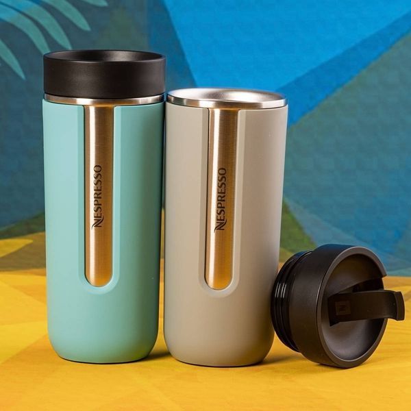 Термокружка Nespresso NOMAD Travel Mug large, smokey blue (димчасто-блакитна) 540 мл 2765164545 фото