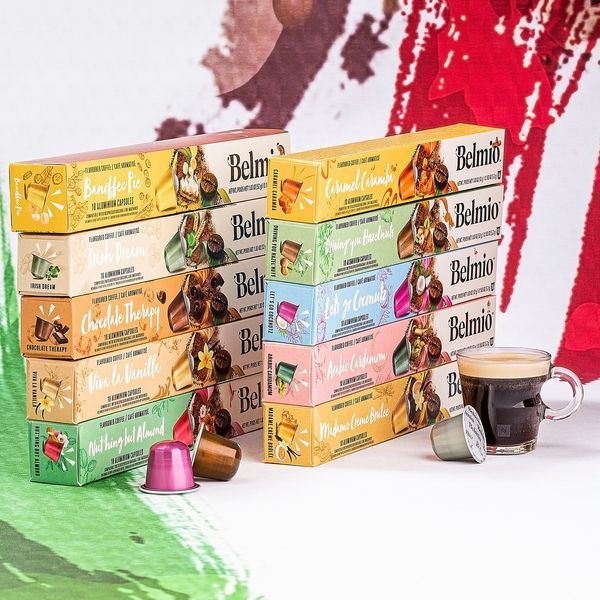 Набір кави в капсулах Nespresso&reg; Belmio Go&ucirc;t inoubliable du printemps (Незабутній весняний смак) &mdash; 100 капсул 2134449259 фото