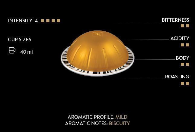 Капсулы Nespresso Vertuo Voltesso, 40 мл - 10 капсул 1573015925 фото