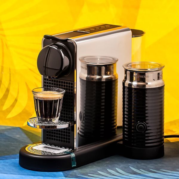Nespresso CitiZ Platinum&Milk Metal C140 Stainless Steel с Aeroccino для капсул Original 1786625687 фото