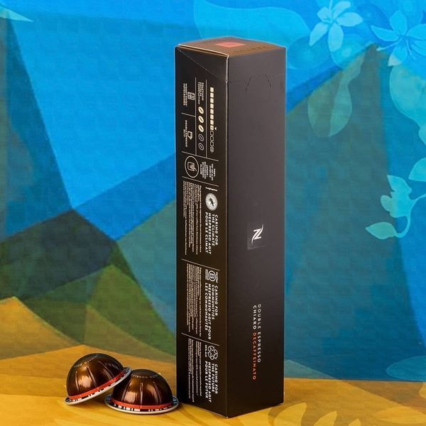 Кофе в капсулах Nespresso Vertuo Double Espresso Chiaro Decaffeinato &mdash; 10 капсул 2663079217 фото