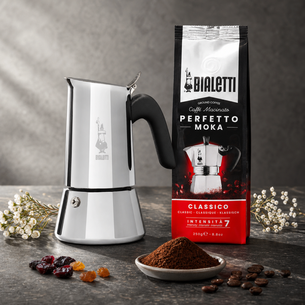 Стартовый набор Bialetti Venus 6 чашек для индукции + кофе Perfetto Moka 250 г 0003541 фото