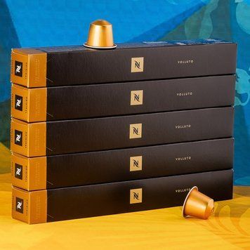 Набір 5 тубів кави в капсулах Nespresso Volluto (солодкий і фруктовий еспресо), 50 капсул 2614087068 фото