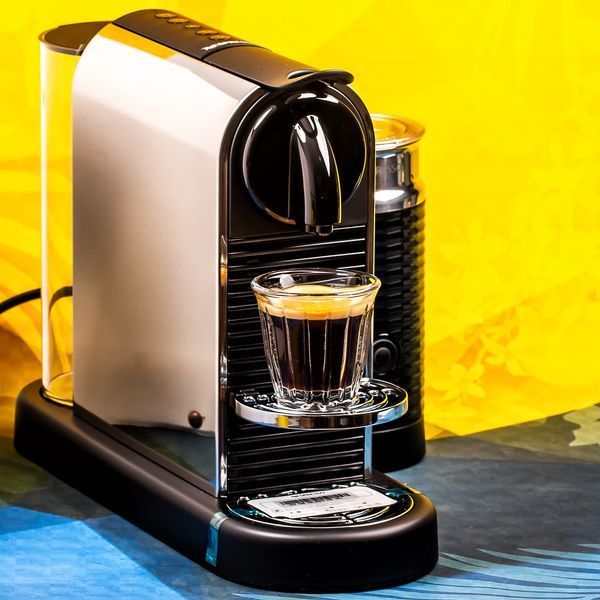 Кавомашина Nespresso CitiZ Platinum&Milk Metal з капучинатором Aeroccino для капсул Original 1786626617 фото