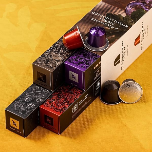 Капсулы Nespresso Ispirazione Italiana Ранковий интенсивний эспрессо(40 шт.) &mdash; 10 капсул 2336213879 фото