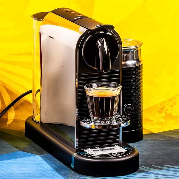 Кавомашина Nespresso CitiZ Platinum&Milk Metal з капучинатором Aeroccino для капсул Original 1786626617 фото