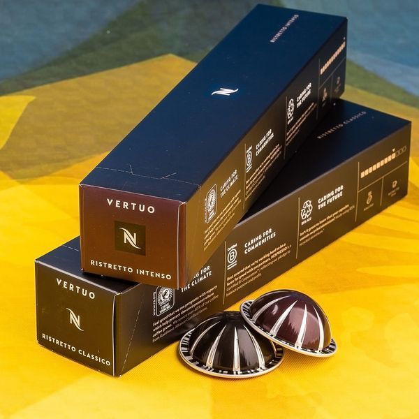 Капсулы Nespresso Vertuo капсулы Ristretto Classico (класичний ристрето), 25 мл &mdash; 10 капсул, 25 мл 1977074874 фото