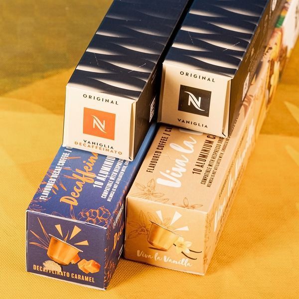 Набор кофе Nespresso Original и Belmio Vanilla Symphony &mdash; 4 тубы, 40 капсул 2683987487 фото