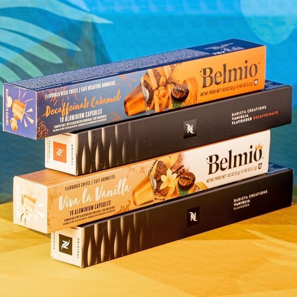 Набор кофе Nespresso Original и Belmio Vanilla Symphony &mdash; 4 тубы, 40 капсул 2683987487 фото