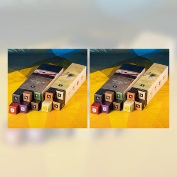 Nespresso Original Variety Duo &mdash; Набір асорті капсульної кави з Європи, 20 тубів / 200 капсул EU10-2915933366 фото