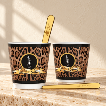 Набор чашек Bialetti x Dolce&Gabbana Leopardo, 70 мл, 2 шт. SETLEOCP фото
