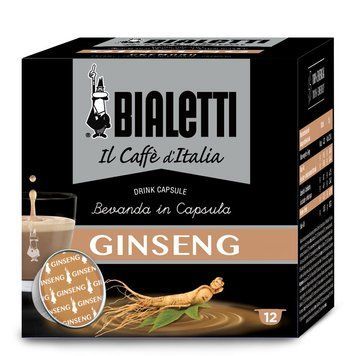 Капсулы Bialetti Caffe d'Italia Ginseng для Gioia, 12 шт 096080085/M фото