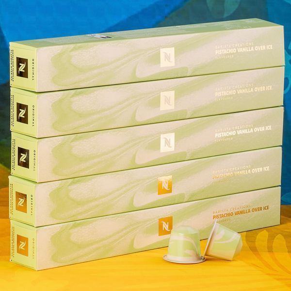 Капсули Nespresso Капсульна кава Pistachio Vanilla (фісташковий ванільний) &mdash; NespressoFestive Limited Edition &mdash; 10 капсул 2614381092 фото