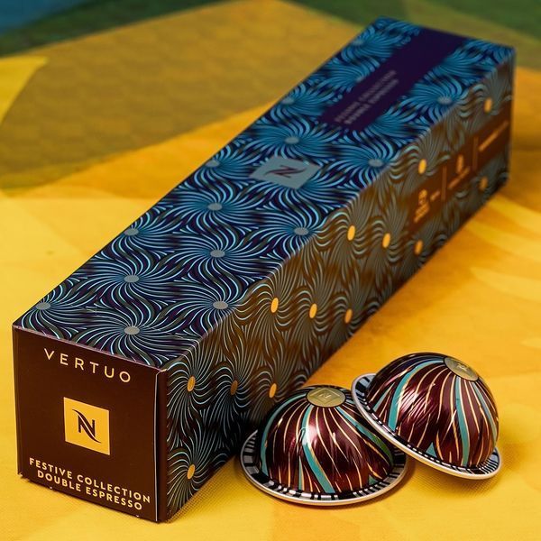 Капсулы Nespresso Vertuo Festive Double Espresso, 80 мл - 10 капсул 2811731399 фото