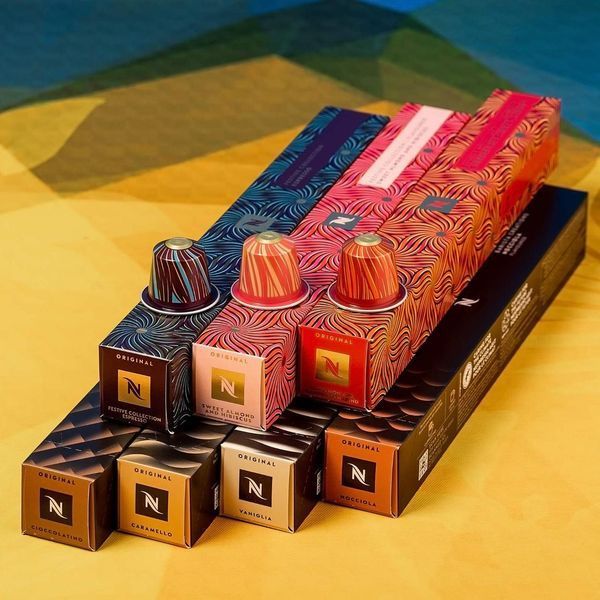 Набір капсул Nespresso &ldquo;Holiday Indulgence Set&rdquo; &mdash; набір святкової насолоди, Швейцария (70 капсул) 2807586881 фото
