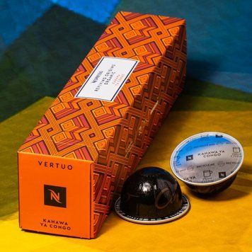 Капсулы Nespresso Vertuo KAHAWA YA CONGO (м&rsquo;який з фруктовими нотками), Швейцария 230мл &mdash; 10 капсул, 230 мл 1659711383 фото