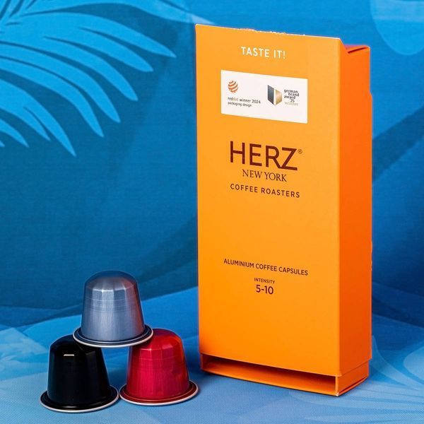 Дегустационный набор HERZ New York Taste It! &mdash; 10 капсул, совместимые с кофемашинами Nespresso Original 2906280571 фото