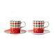 Набір чашок із блюдцями Bialetti Tricolore TRICOL01 фото 2