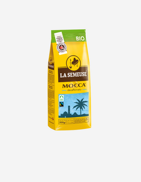 Кава в зернах La Semeuse Mocca Bio без кофеїну, 500 г, Швейцарія 7610244013518 фото