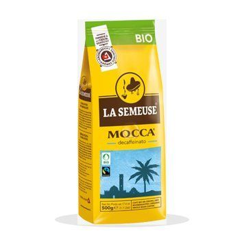 Кава в зернах La Semeuse Mocca Bio без кофеїну, 500 г, Швейцарія 7610244013518 фото