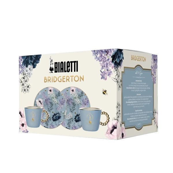 Набір чашок із блюдцями Bialetti x Bridgerton BRID001 фото