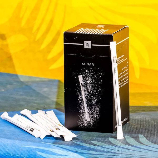 Білі цукрові стики White Sugar (100 sticks) 1762907226 фото