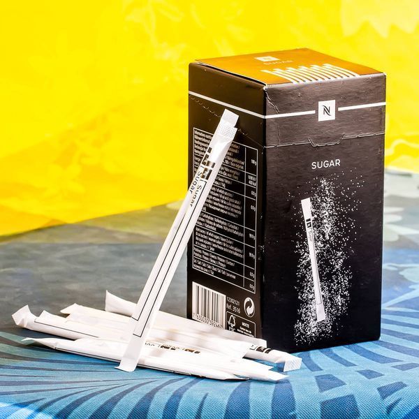 Білі цукрові стики White Sugar (100 sticks) 1762907226 фото