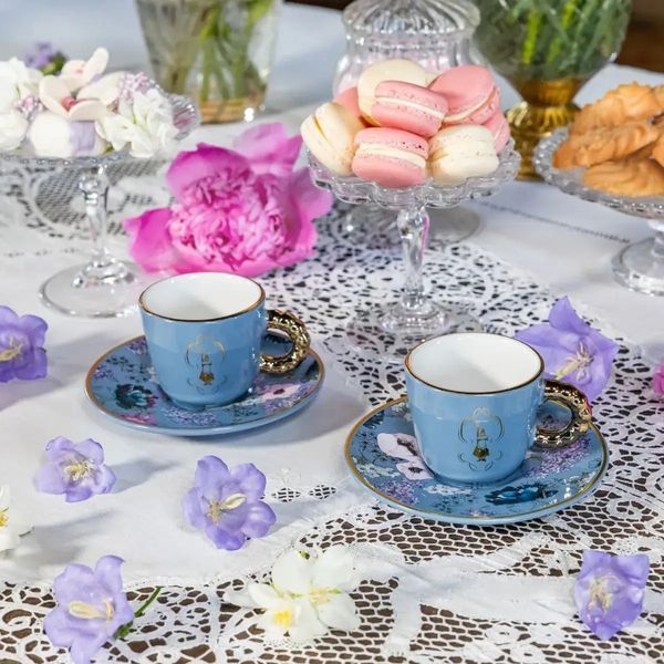 Набір чашок із блюдцями Bialetti x Bridgerton BRID001 фото